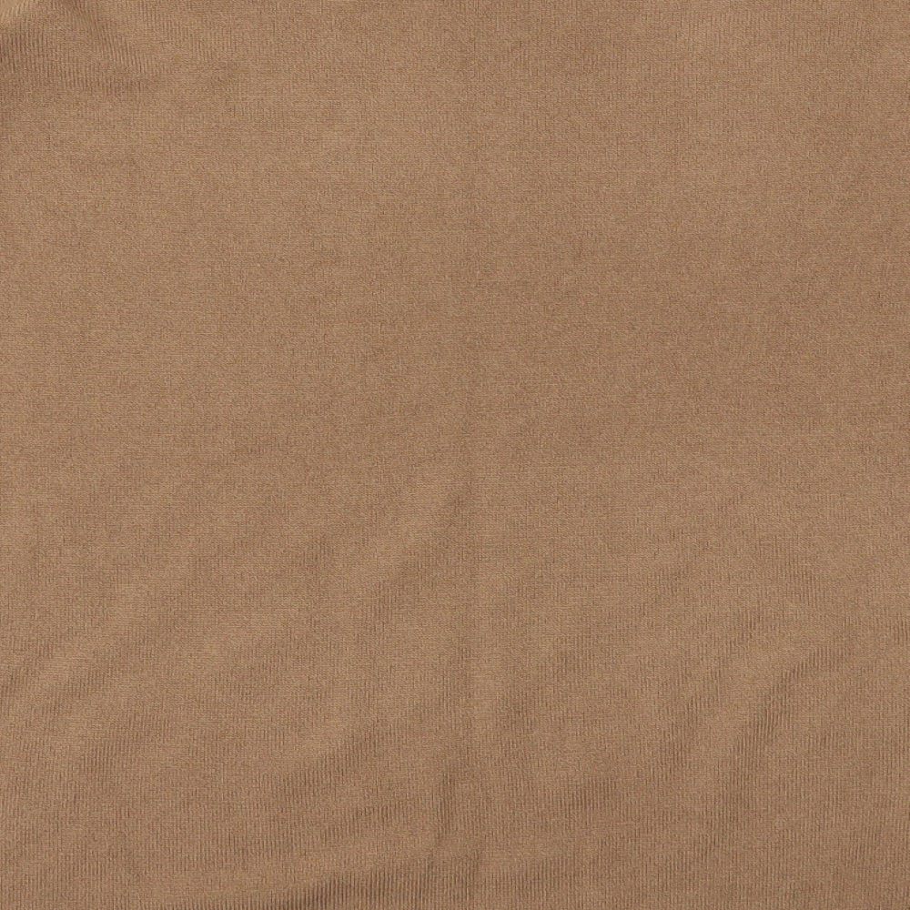 CASHMASOBT Womens Beige Pullover Jumper Size L