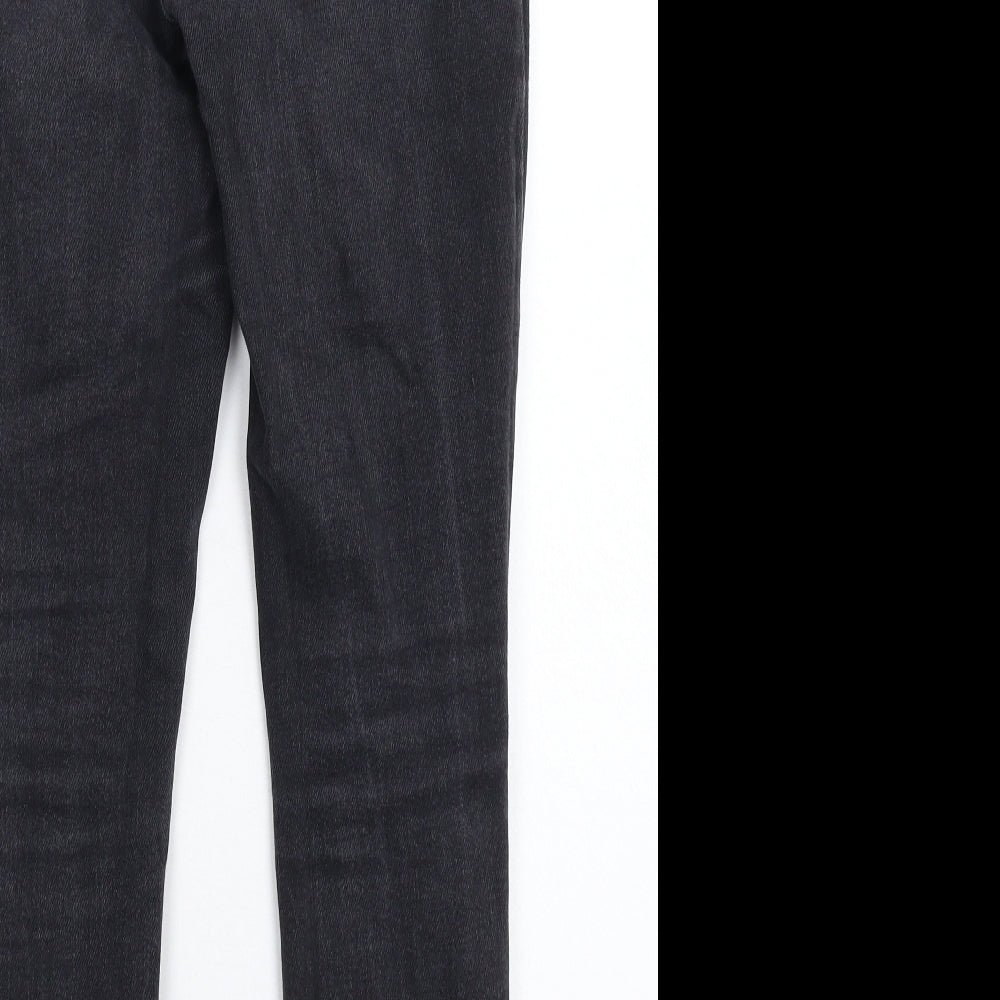 New Look Womens Black Denim Skinny Jeans Size 10 L26 in