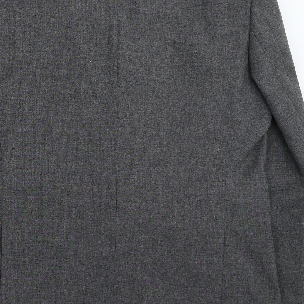 Varteks Mens Grey Jacket Suit Jacket Size 44