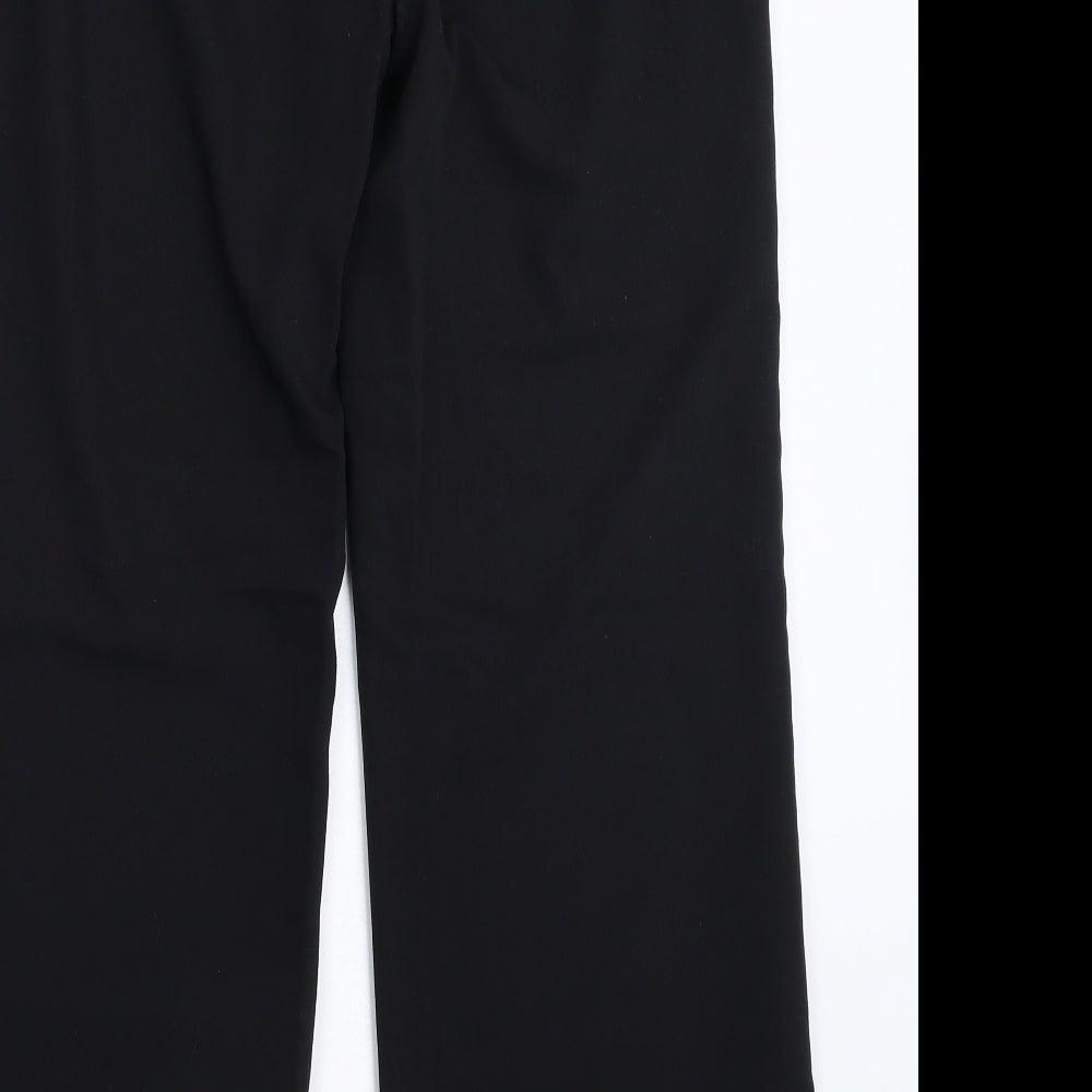 Dunnes Stores Womens Black Dress Pants Trousers Size 12 L30 in