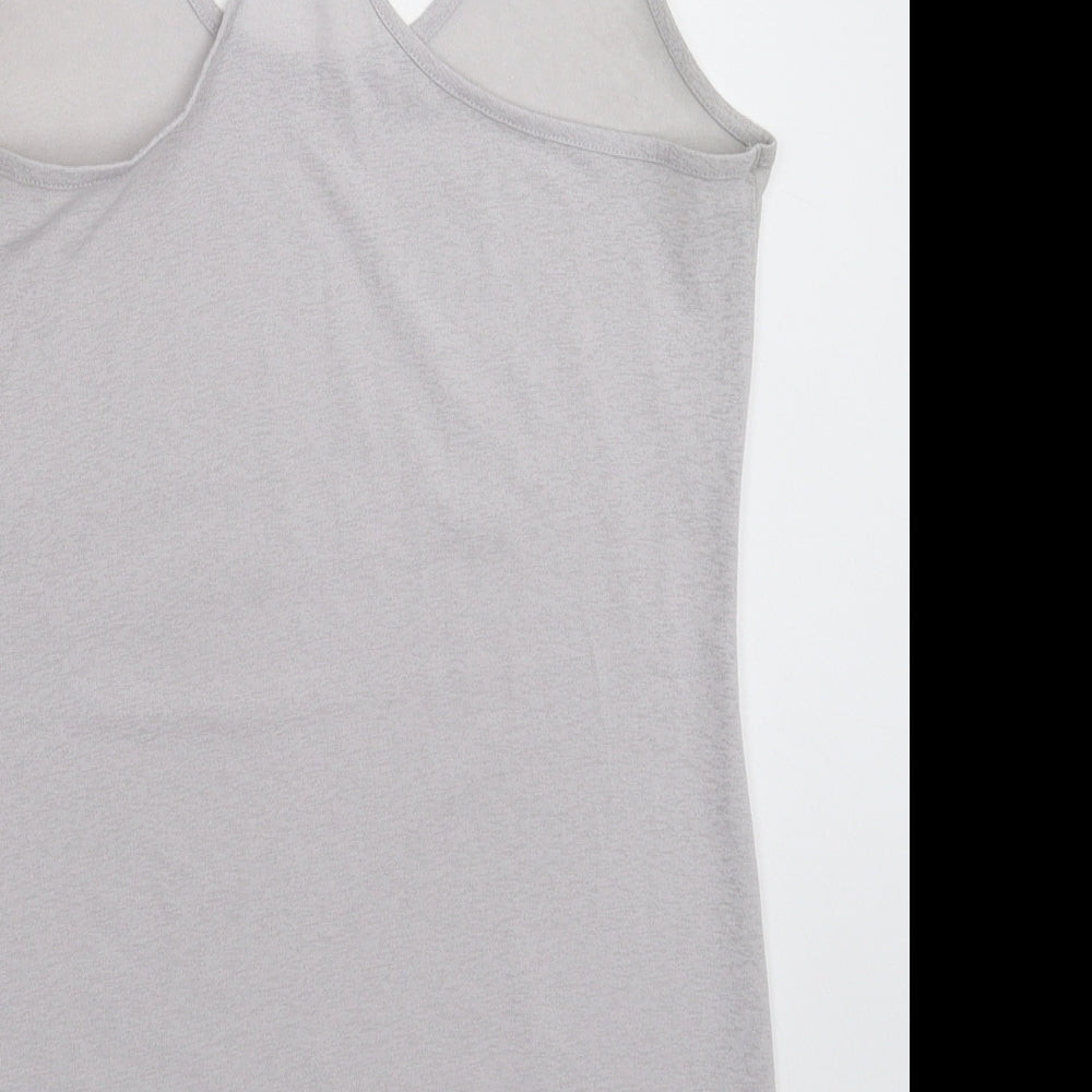 NEXT Womens Grey Basic Tank Size 8