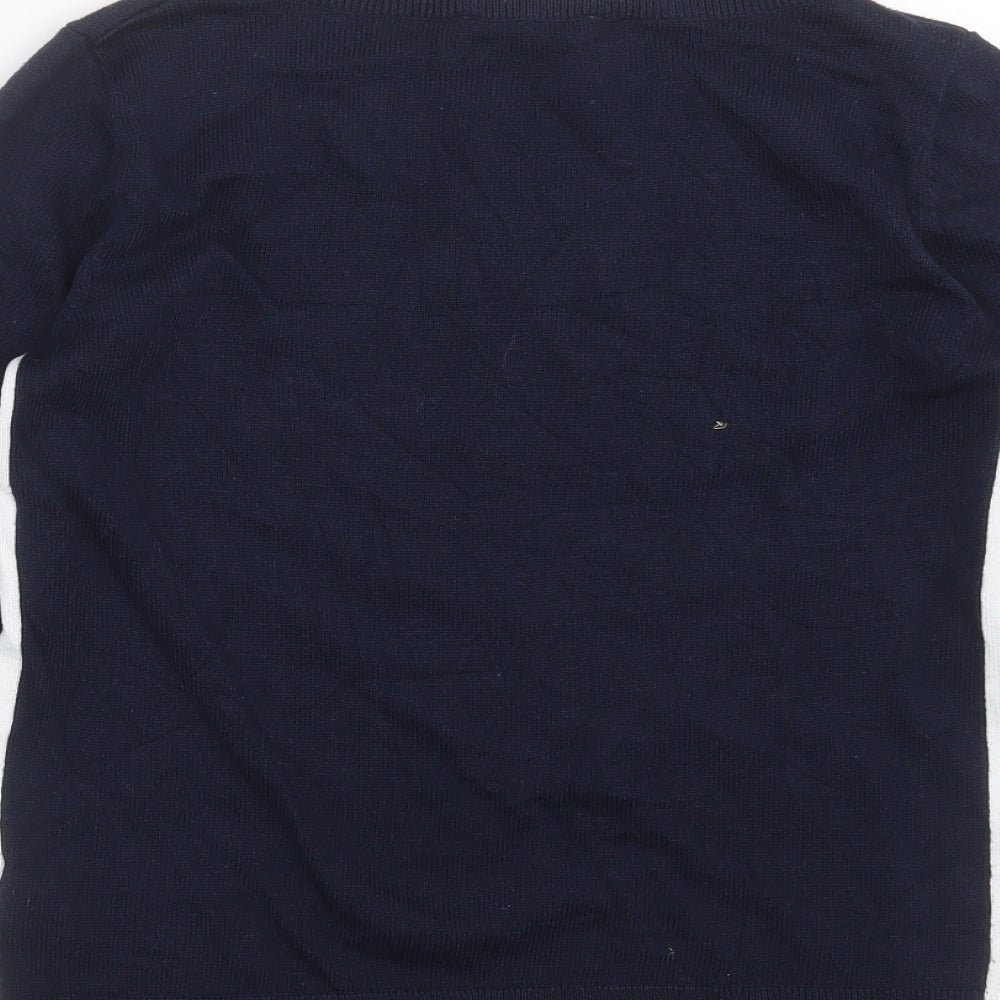 Esprit Womens Blue Knit Pullover Jumper Size XS