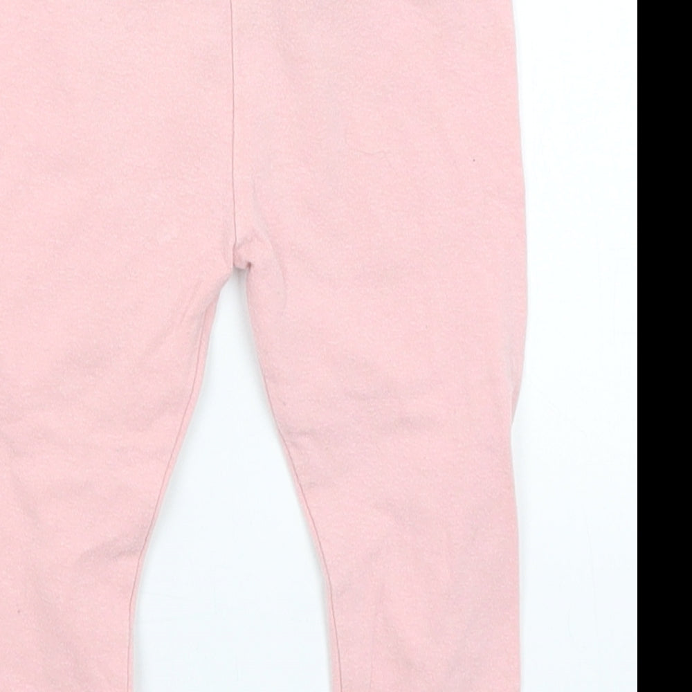 Pep&Co Baby Pink Capri Trousers Size 12-18 Months