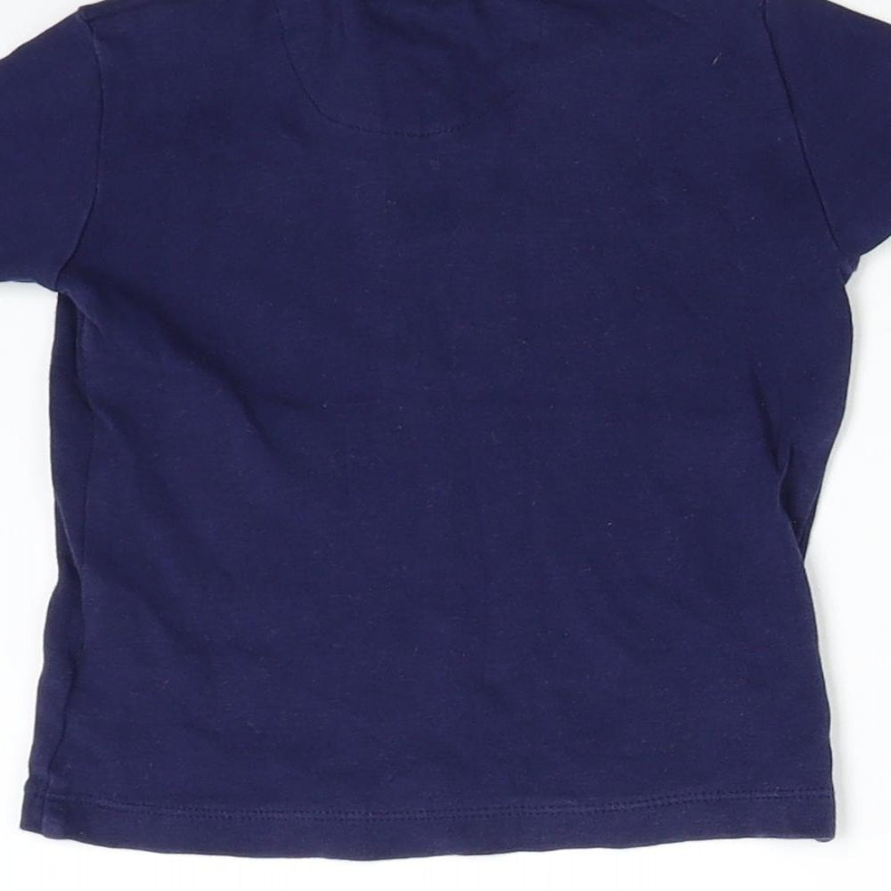 Next Baby Blue Basic Polo Size 9-12 Months