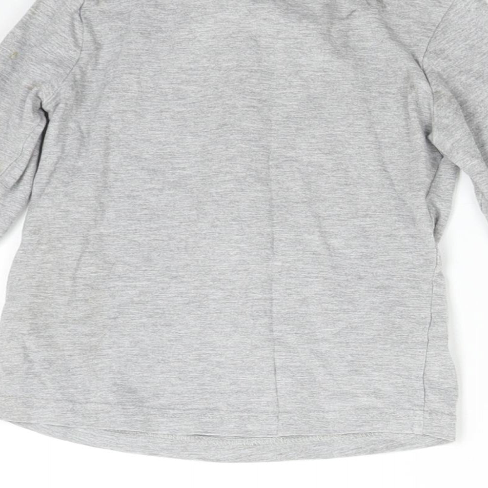 TU Baby Grey Basic T-Shirt Size 3-6 Months - Christmas Rudolph