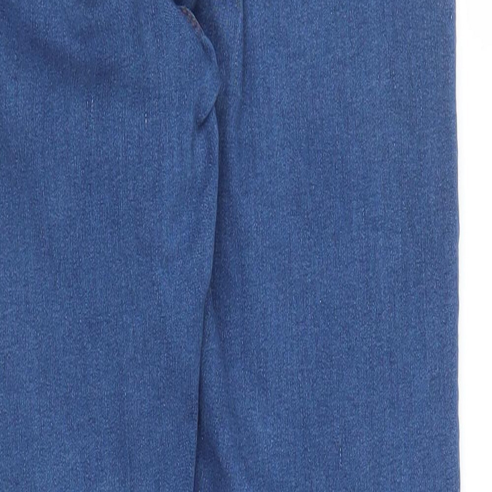Missguided Womens Blue Denim Jegging Jeans Size 8 L27 in