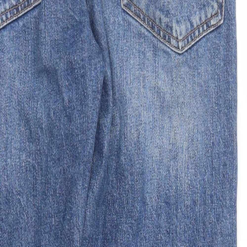 H&M Mens Blue Denim Straight Jeans Size 30 in L25 in