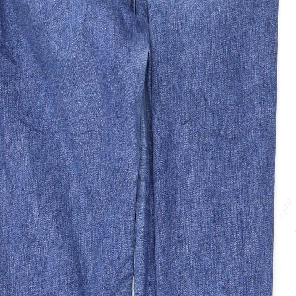 Top Secret Womens Blue Skinny Jeans Size 12 L30 in