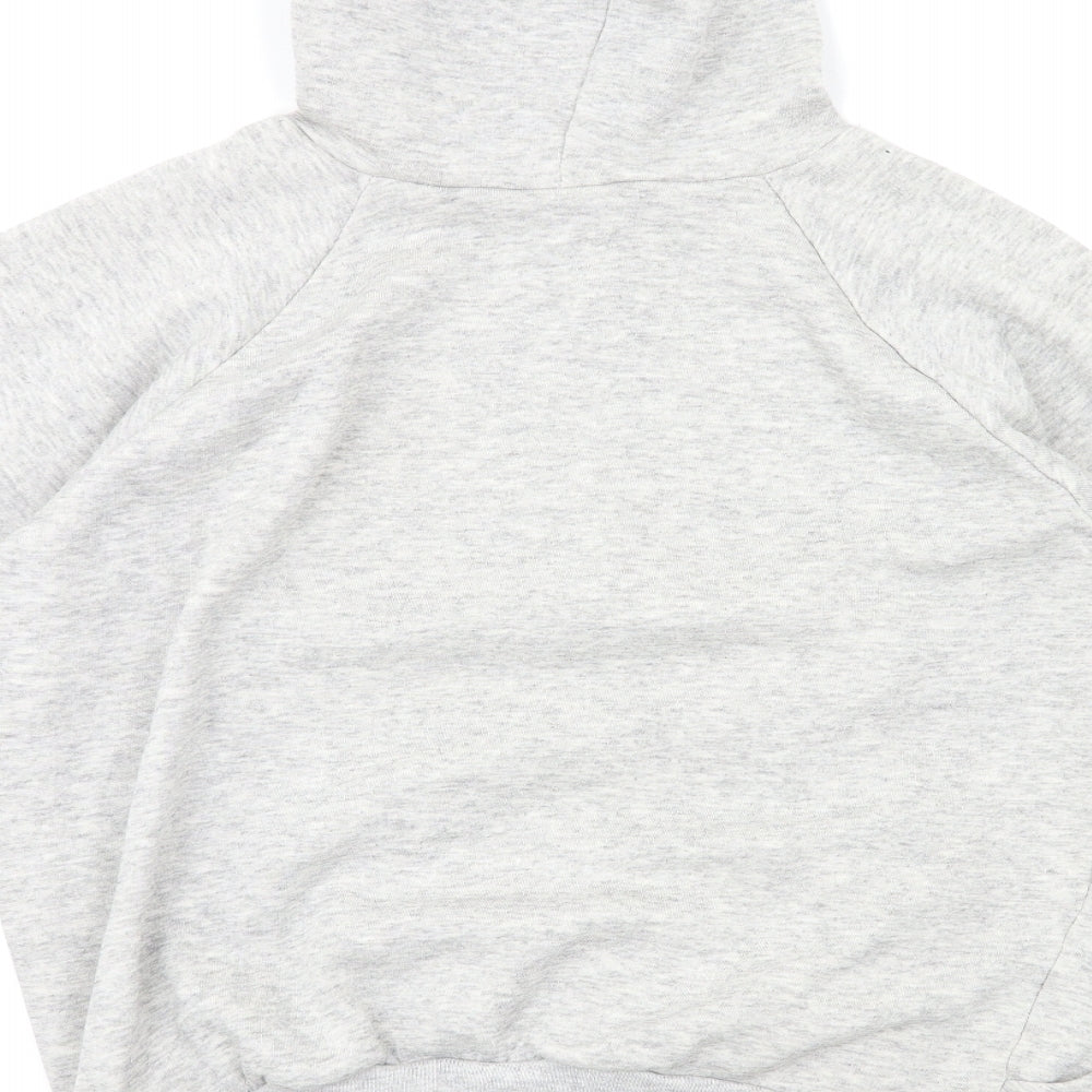 jsw Womens Grey Pullover Hoodie Size M