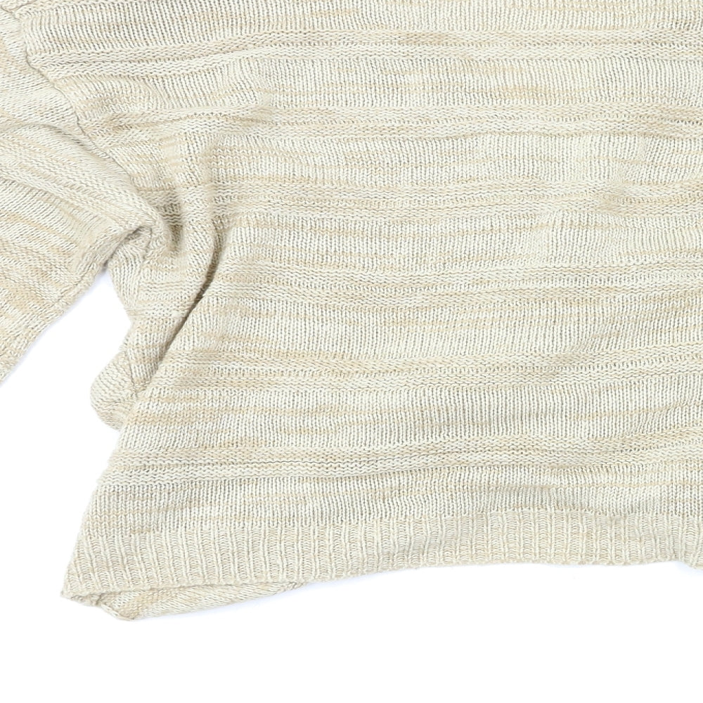 SheIn Womens Beige Pullover Jumper Size S