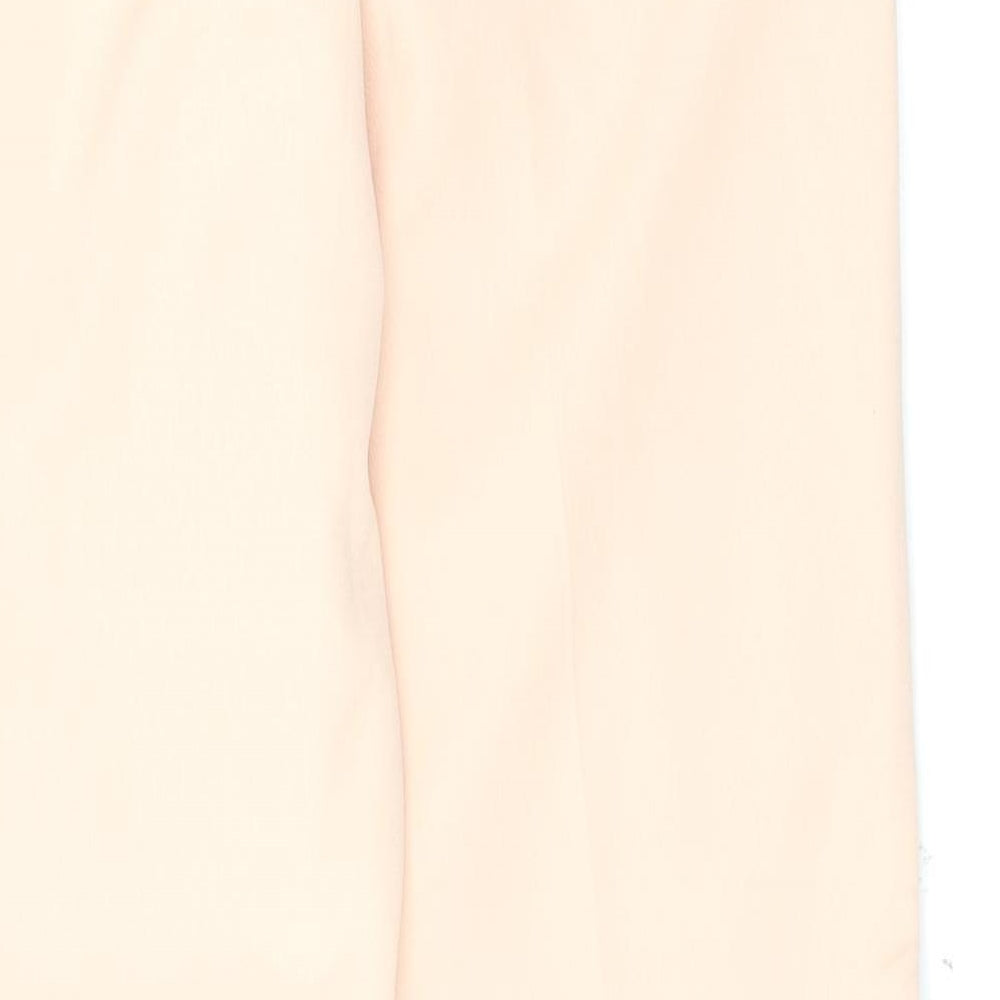 ASOS Womens Pink Trousers Size 8 L27 in