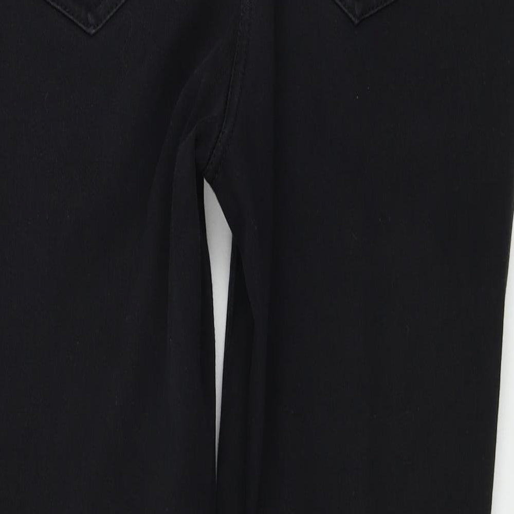 Next Womens Black Skinny Jeans Size 12 L25 in