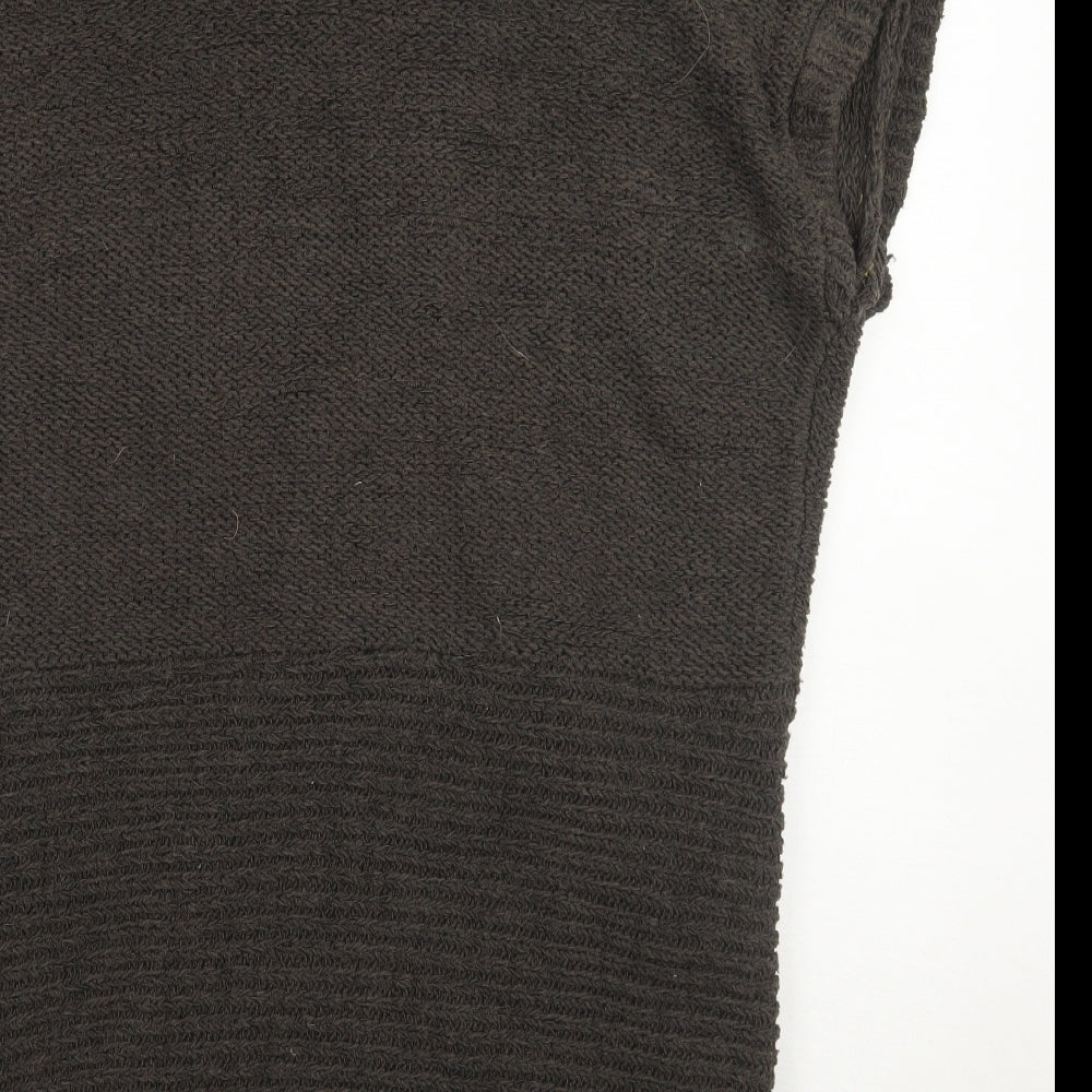 Maine Womens Brown Cardigan Jumper Size 16
