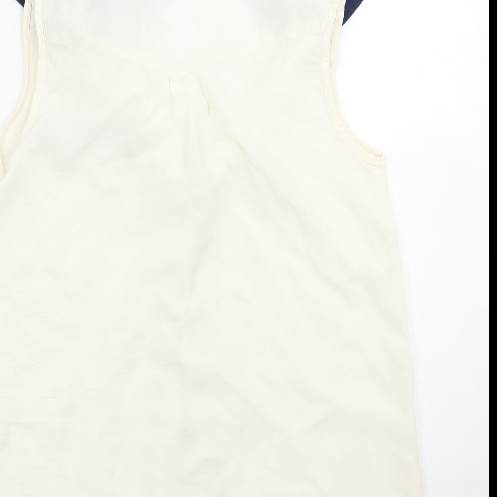 Blooming Marvellous Womens White Basic Button-Up Size 8
