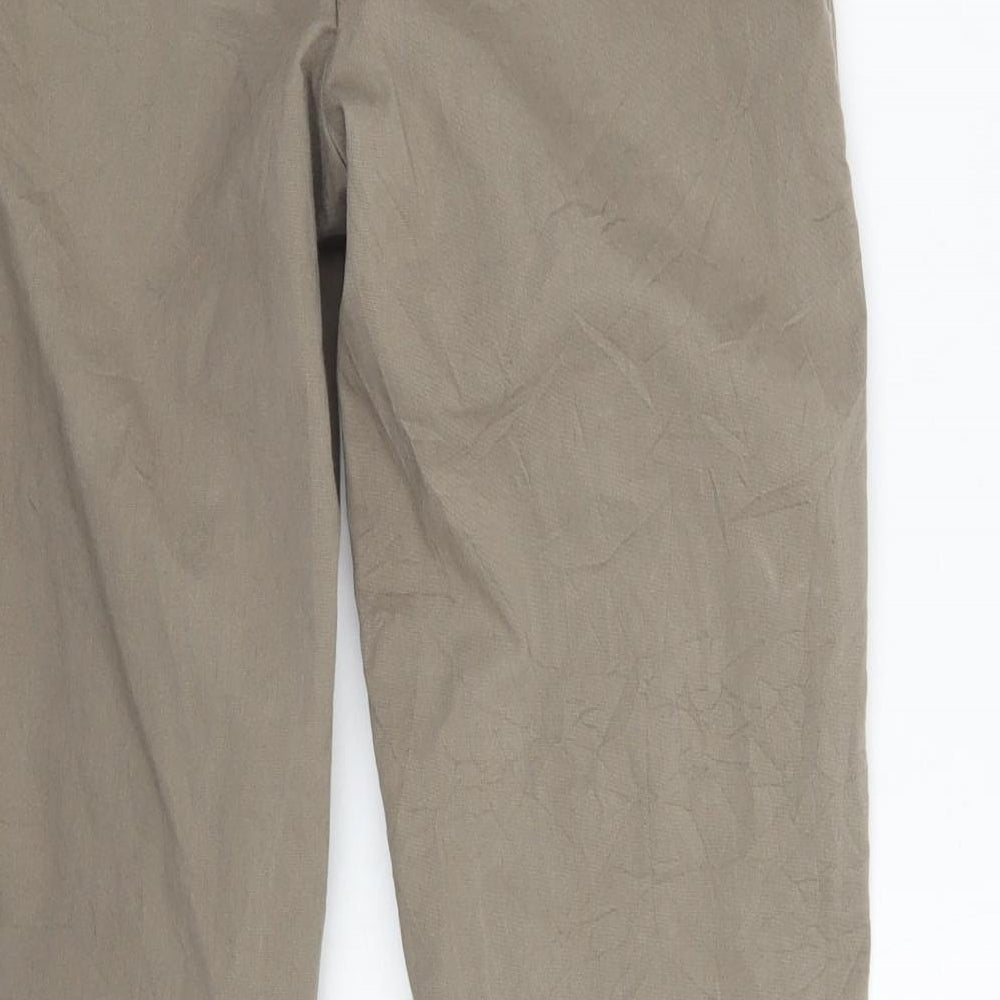 camaieu Womens Green Trousers Size 28 L25 in