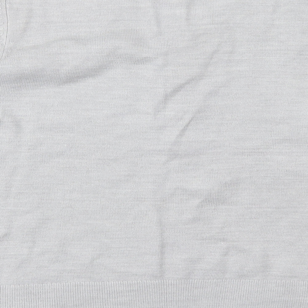 Marks & Spencer Womens Grey Basic Blouse Size 16