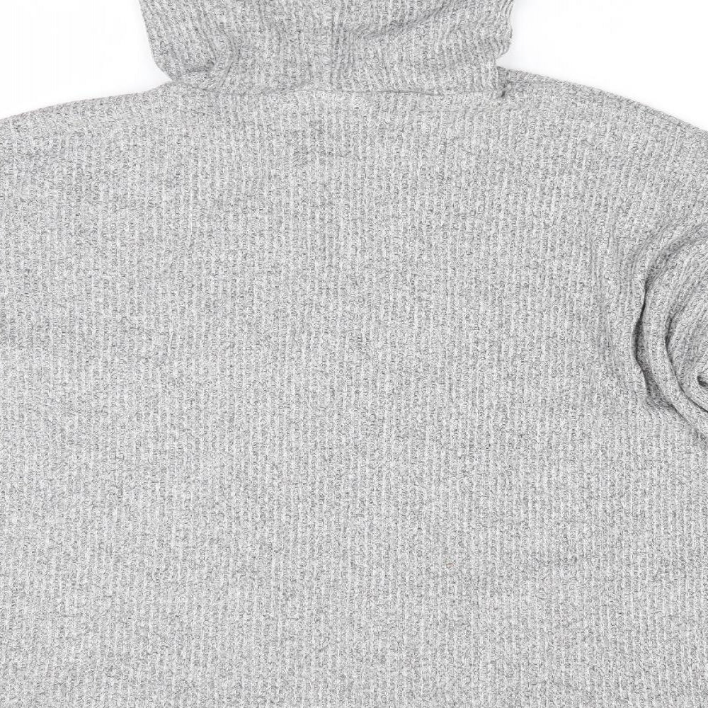 Florence and Fred Womens Grey Pullover Hoodie Size M