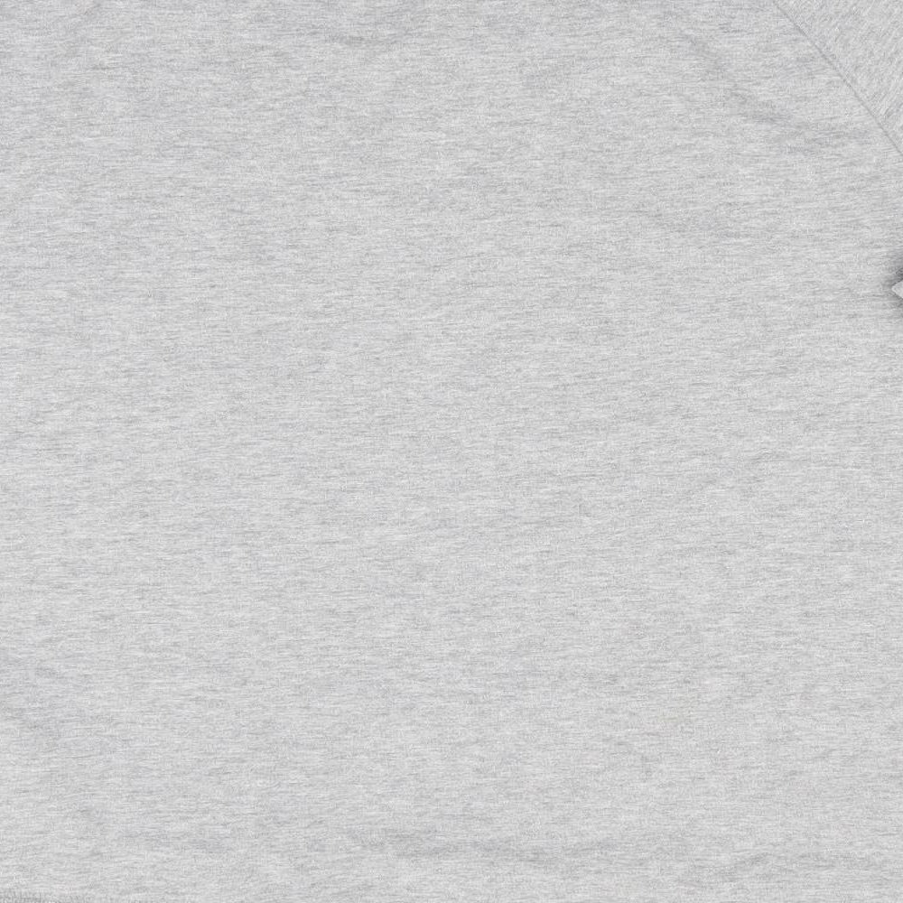 Souluxe Womens Grey Pullover Sweatshirt Size L