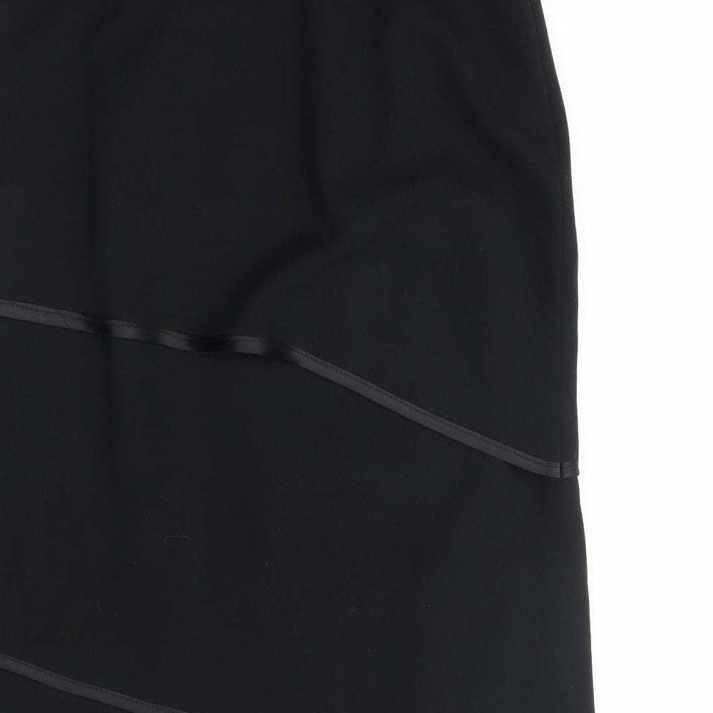 Your Sixth Sense Womens Black A-Line Skirt Size 10