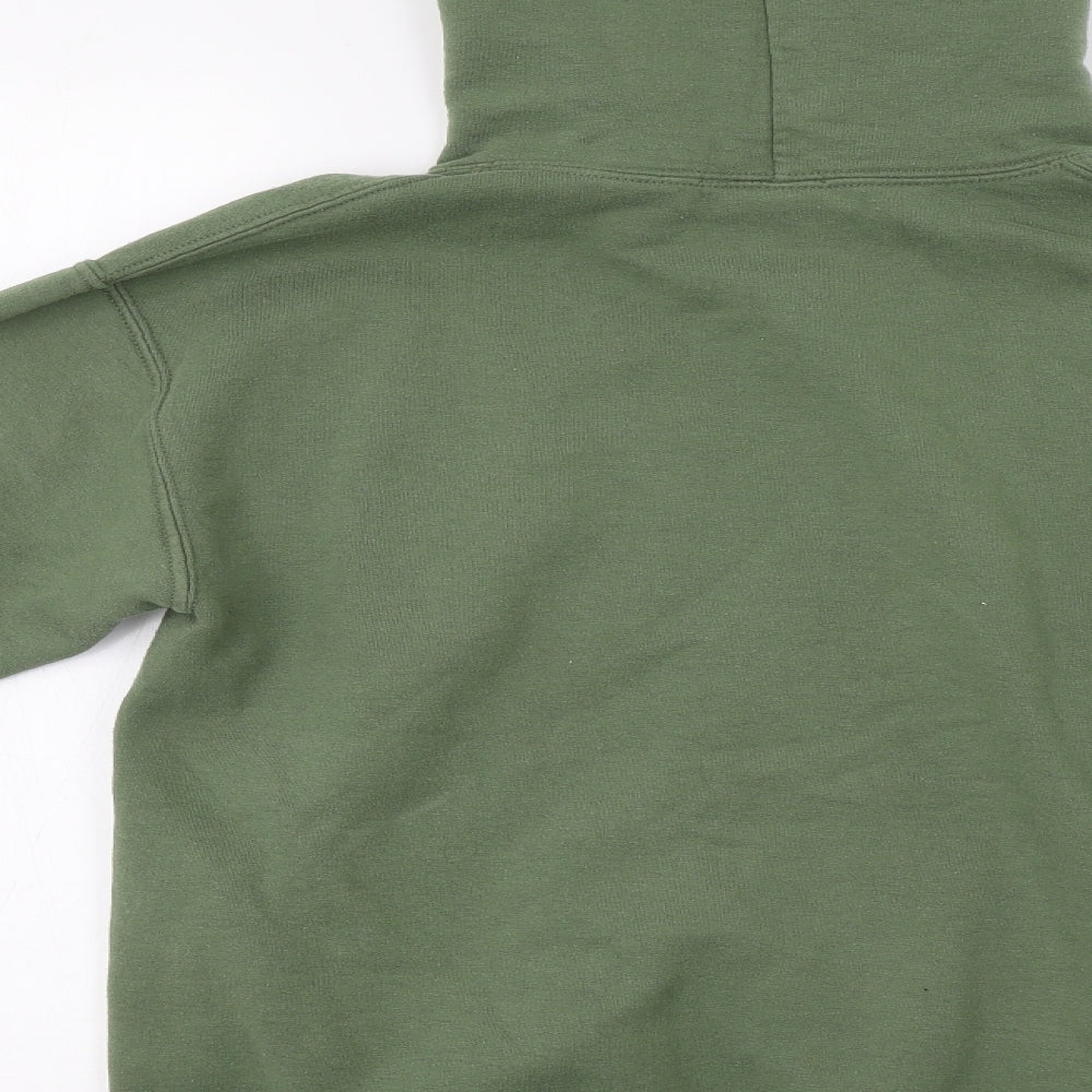 I Bravo 22 Womens Green Pullover Hoodie Size S