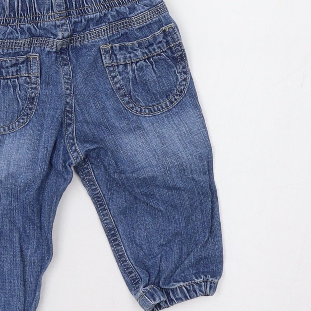Mothercare Baby Blue Jogger Jeans Size 3-6 Months