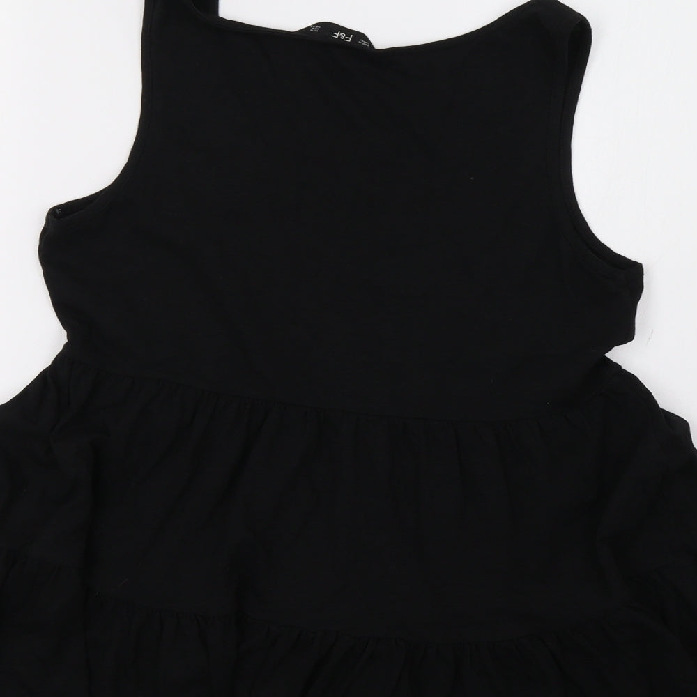 F&F Womens Black Basic Tank Size 12