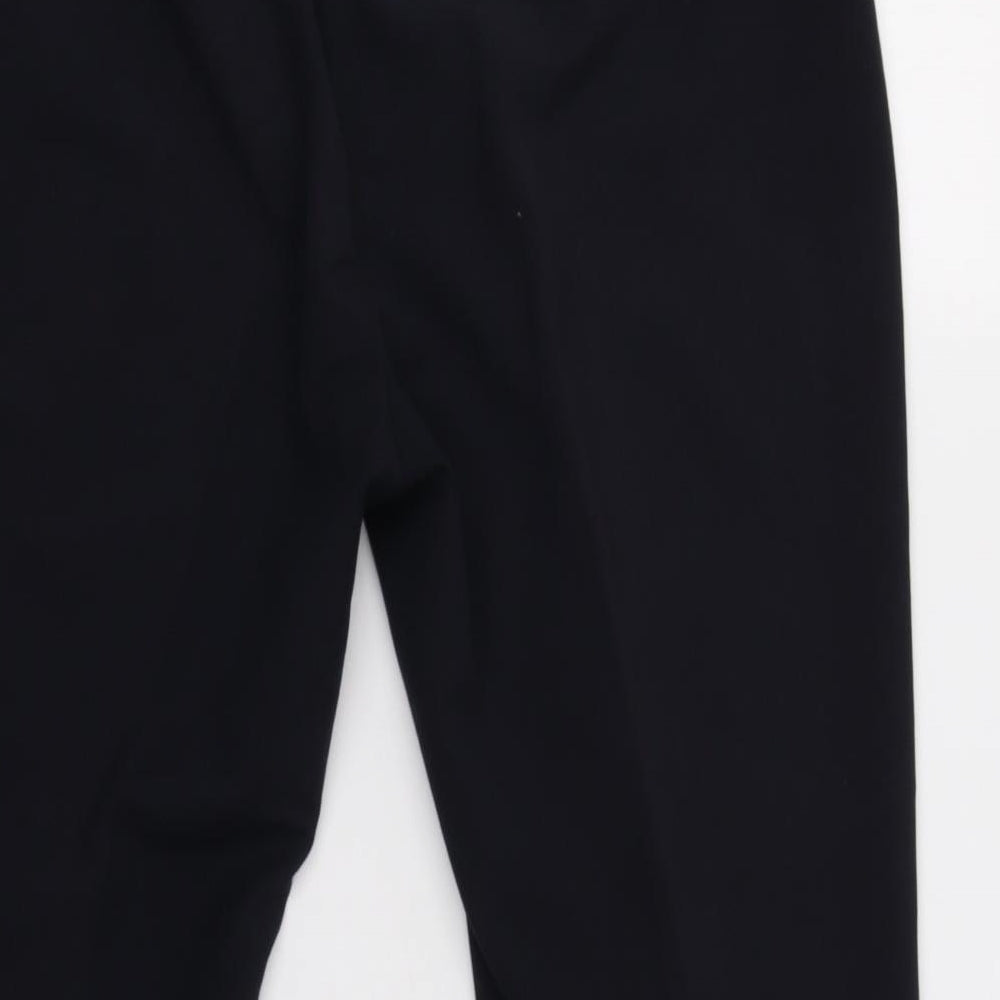 Marks & Spencer Womens Blue Dress Pants Trousers Size 16 L26 in