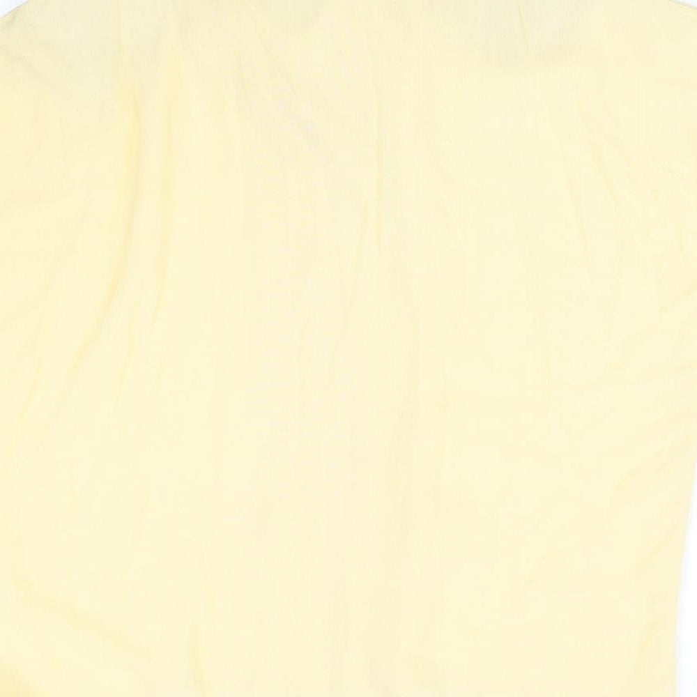 PAUL SEPERATES Womens Yellow Basic Blouse Size 14