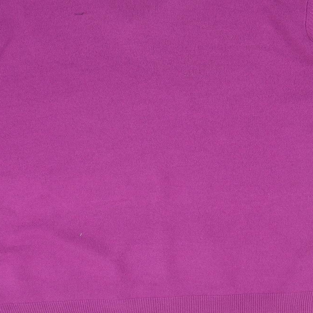 Blue Harbour Mens Purple Pullover Sweatshirt Size M