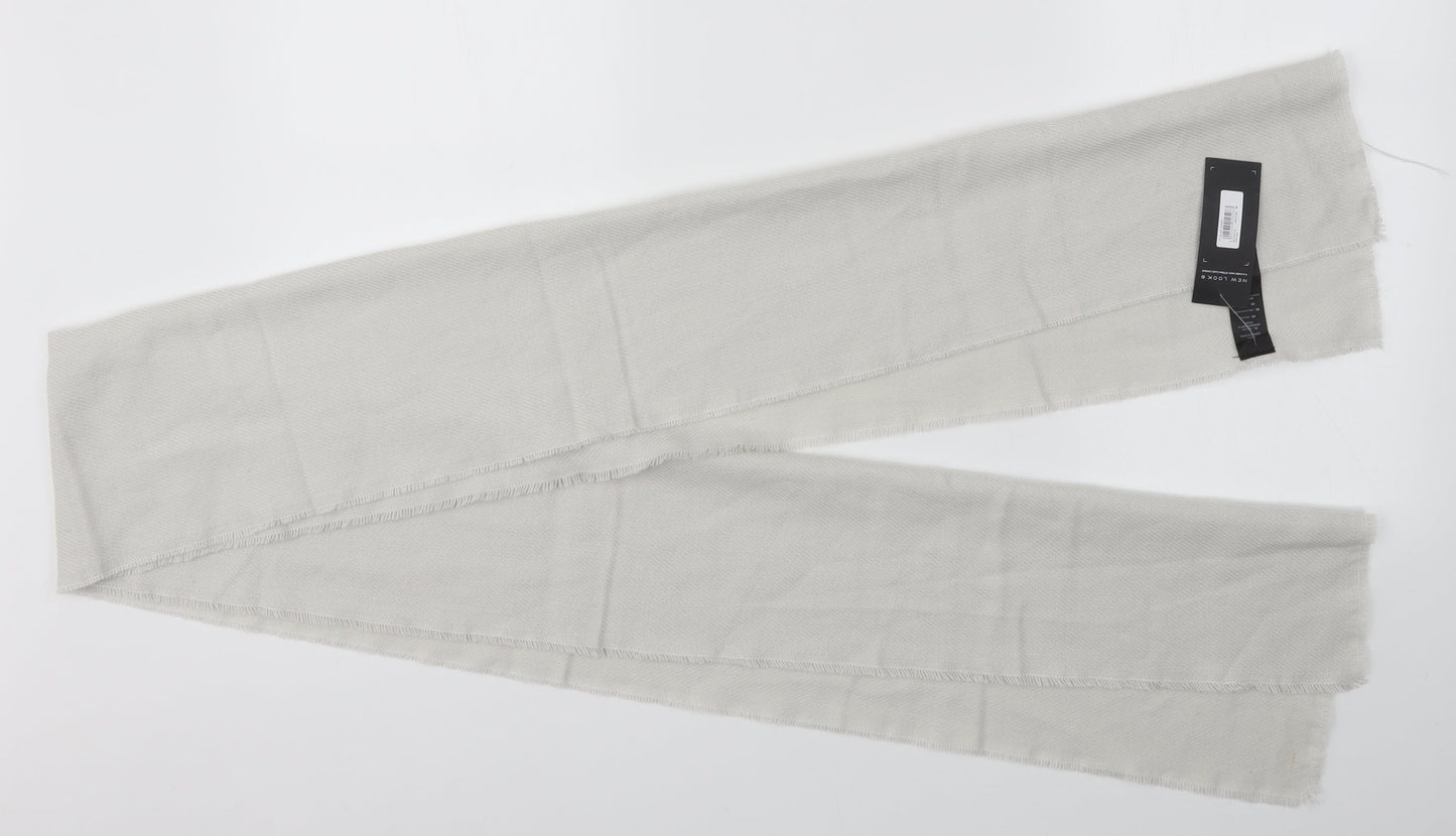 New Look Unisex Grey Scarf