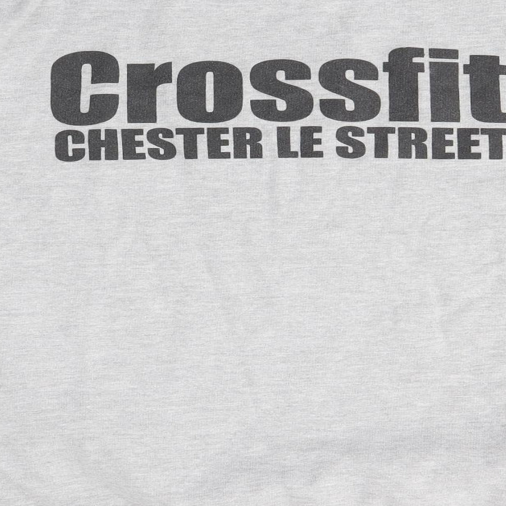 CROSSFIT CHESTER LE STREET Mens Green Pullover Jumper Size L - DIG