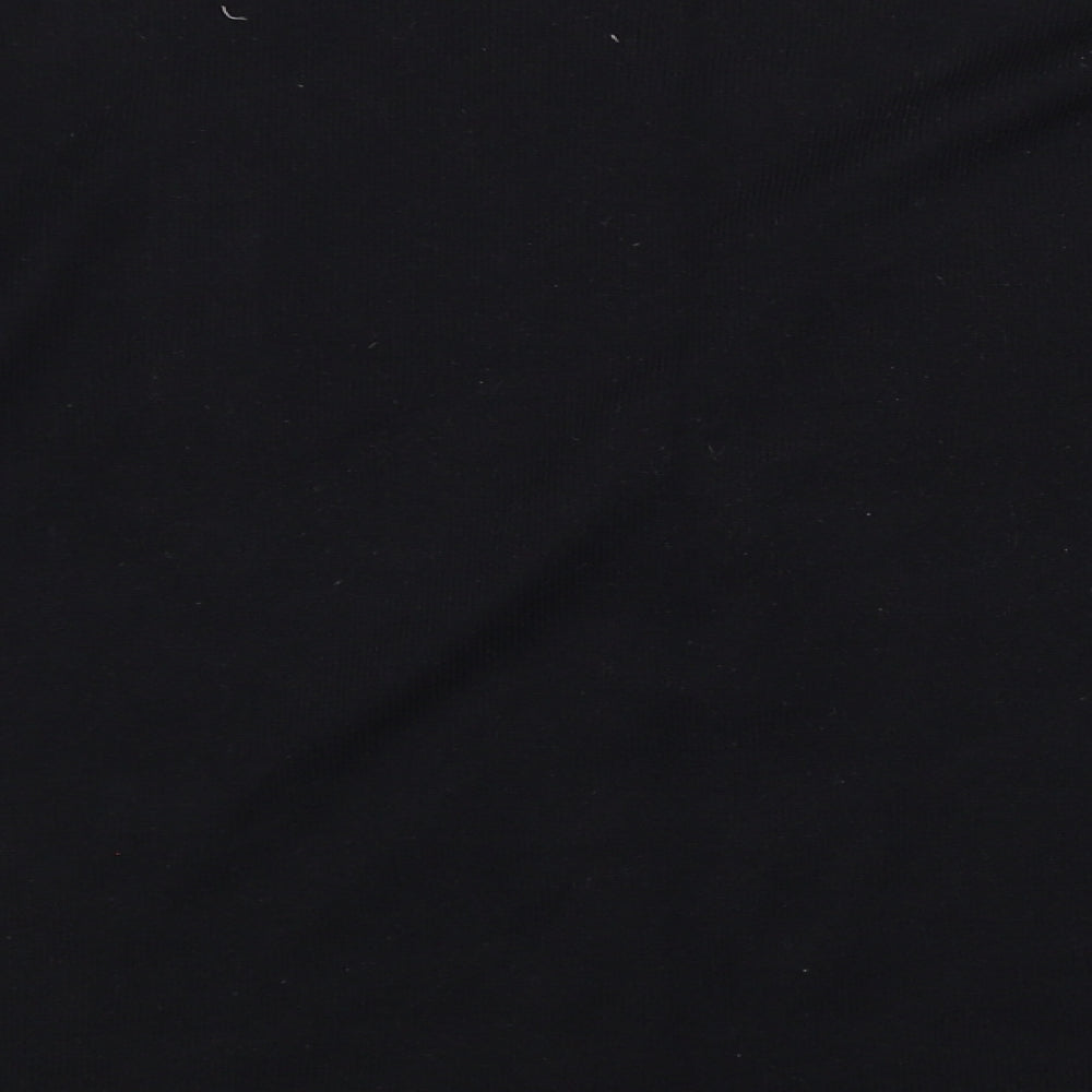DONNA LEWIS Womens Black Pullover Jumper Size L