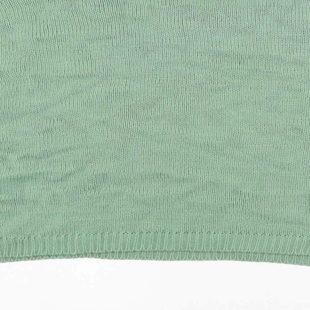 Pearl Womens Green Pullover Jumper Size 14