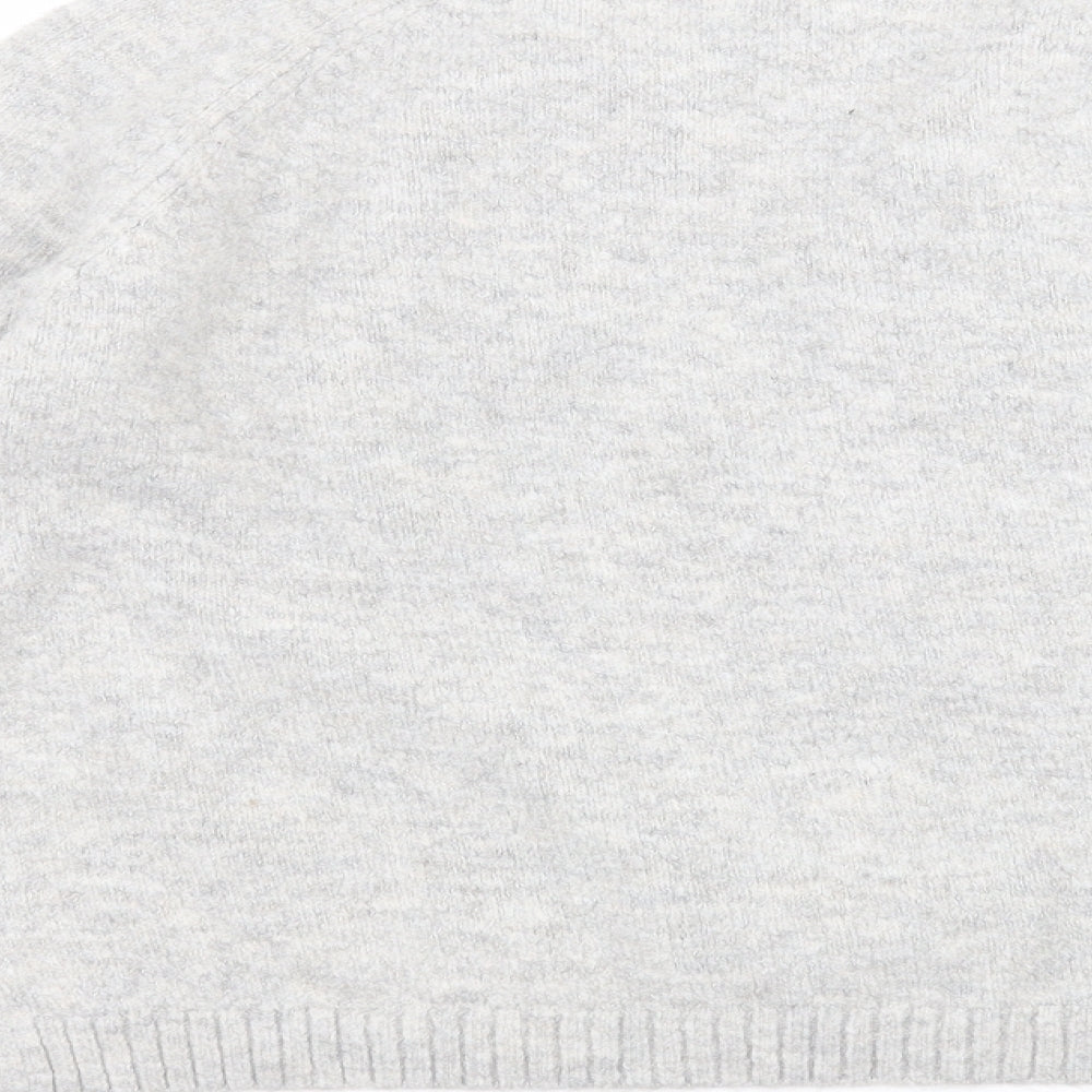 Papaya Womens Grey Pullover Jumper Size L