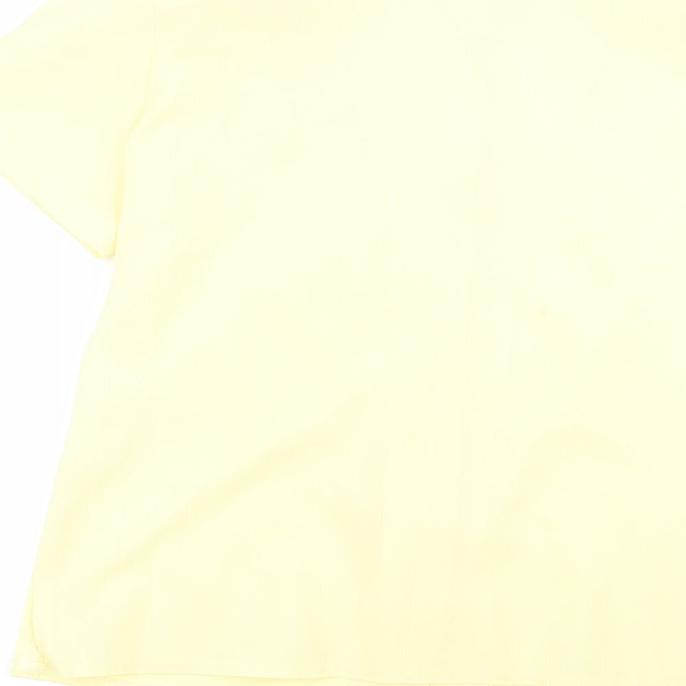 emma collection Womens Yellow Cardigan Jumper Size 12