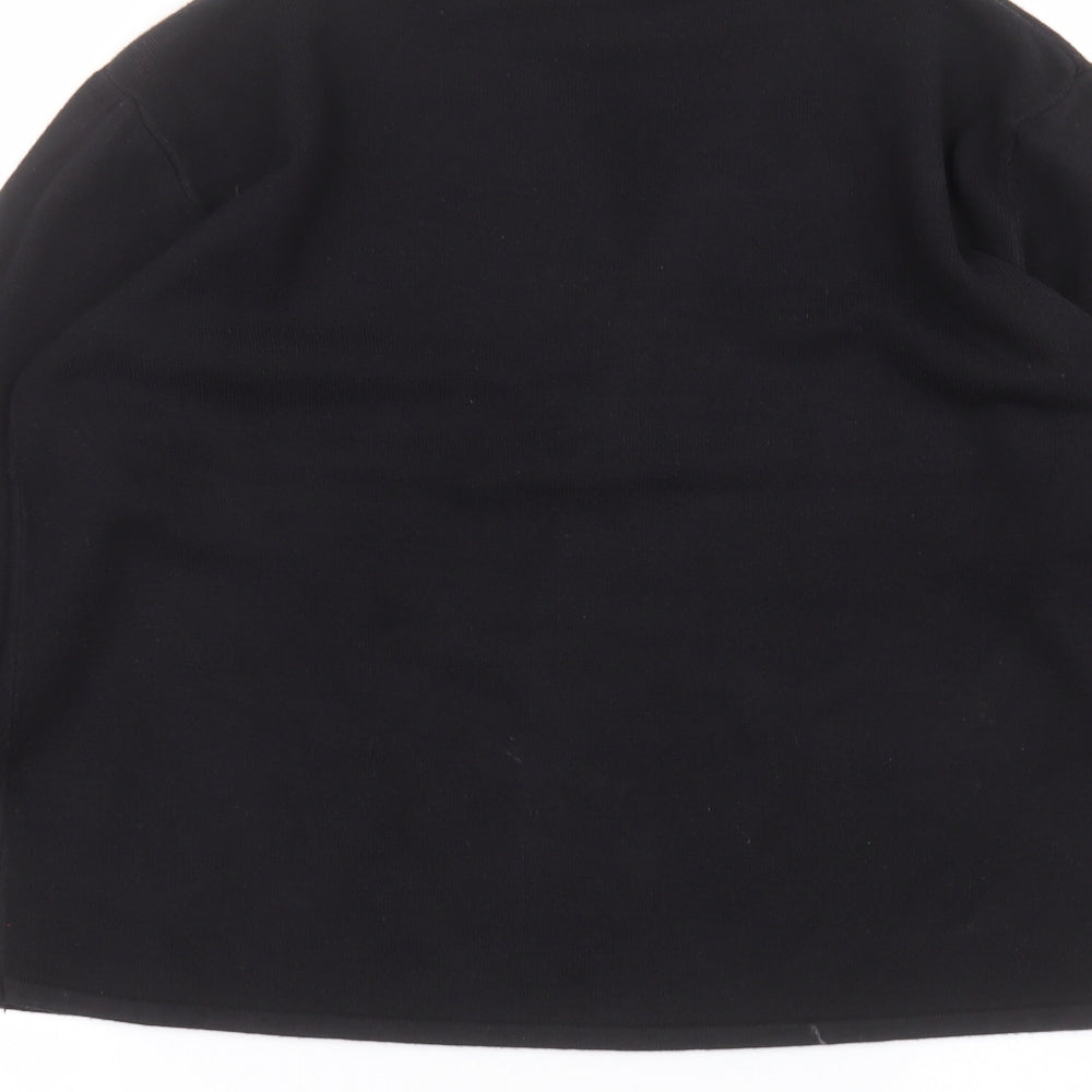 Lauren Taylor Womens Black Pullover Jumper Size M