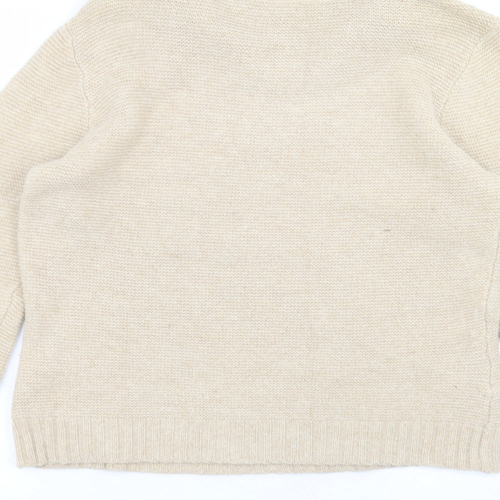 Country Club Womens Brown Pullover Jumper Size M