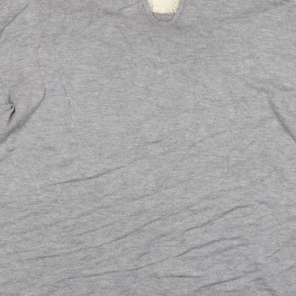 Atmosphere Womens Grey Pullover Jumper Size 10