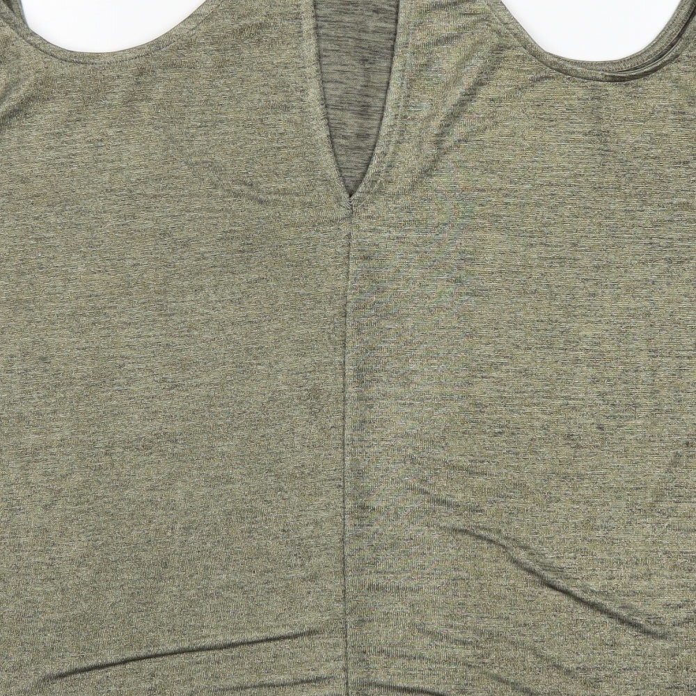 River Island Womens Green Basic Blouse Size 8