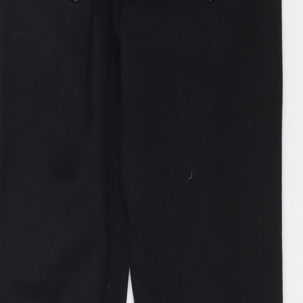 Papaya Womens Black Denim Skinny Jeans Size 8 L25 in