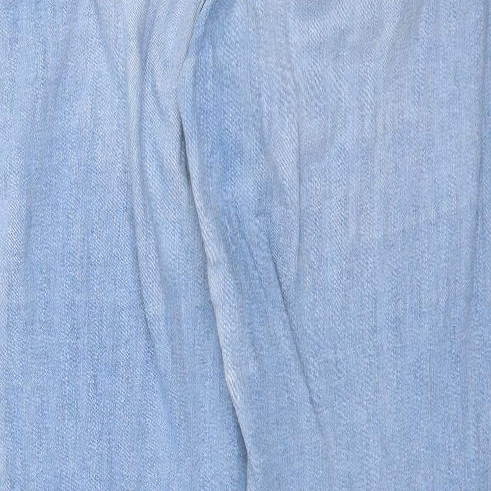 Denim Co. Womens Blue Denim Skinny Jeans Size 10 L31 in