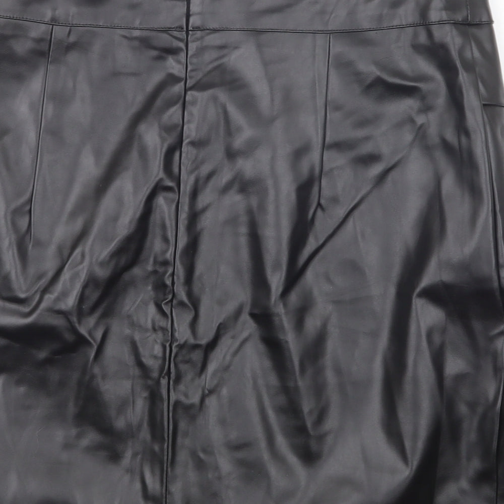 Preworn Womens Black Straight & Pencil Skirt Size M