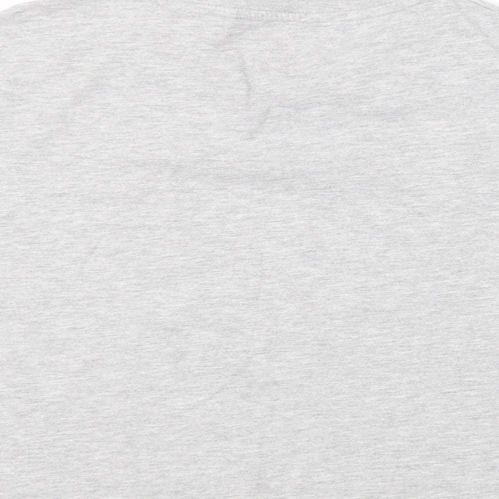 NEXT Girls Grey Basic T-Shirt Size 16 Years