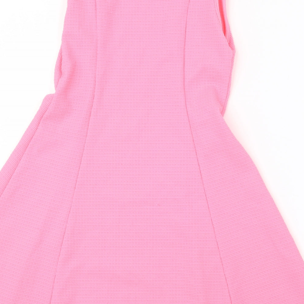 Matalan Girls Pink A-Line Size 10 Years