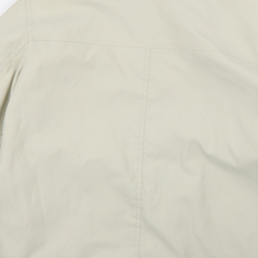 Style Womens Beige Overcoat Coat Size 12