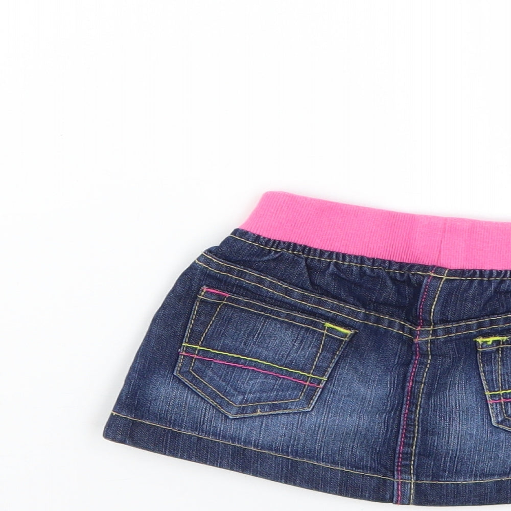 Mothercare Baby Blue Mini Skirt Size 6-9 Months