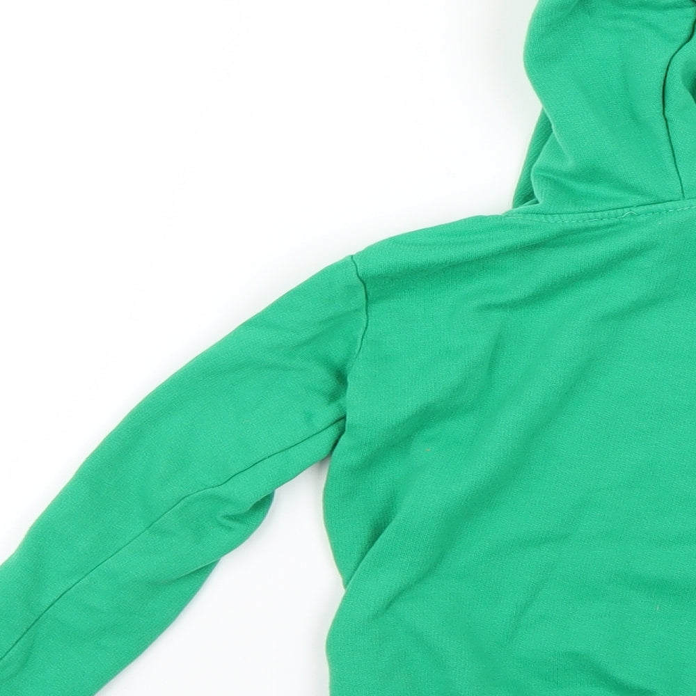 pep&co Boys Green Geometric Pullover Hoodie Size 5-6 Years