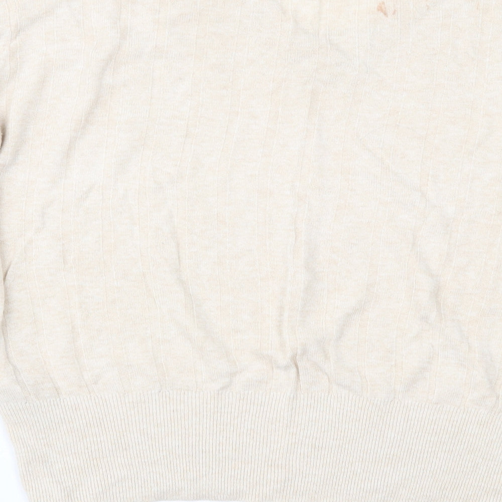 Marks & Spencer Womens Beige Basic Blouse Size M
