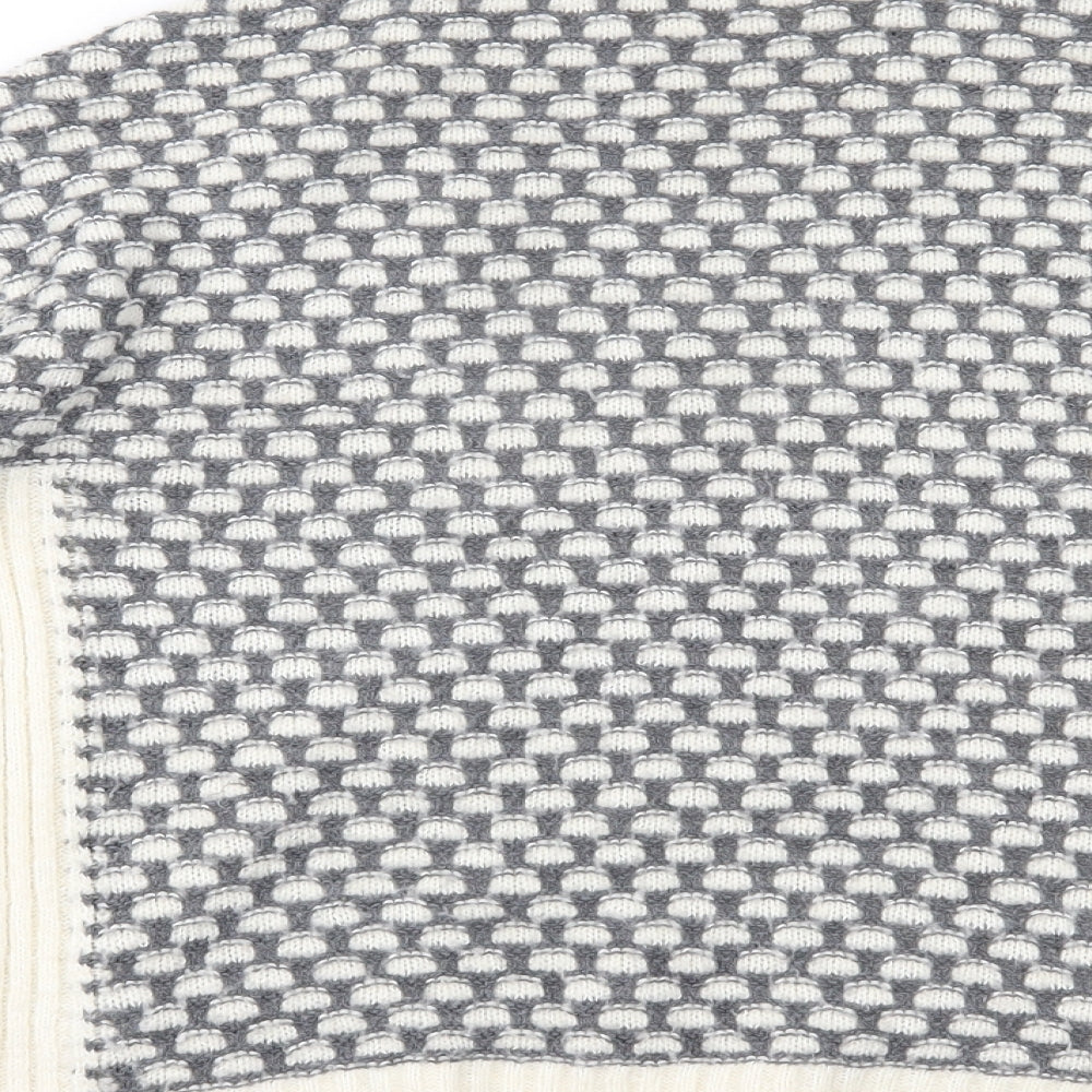 George Womens Grey Polka Dot Pullover Jumper Size 12