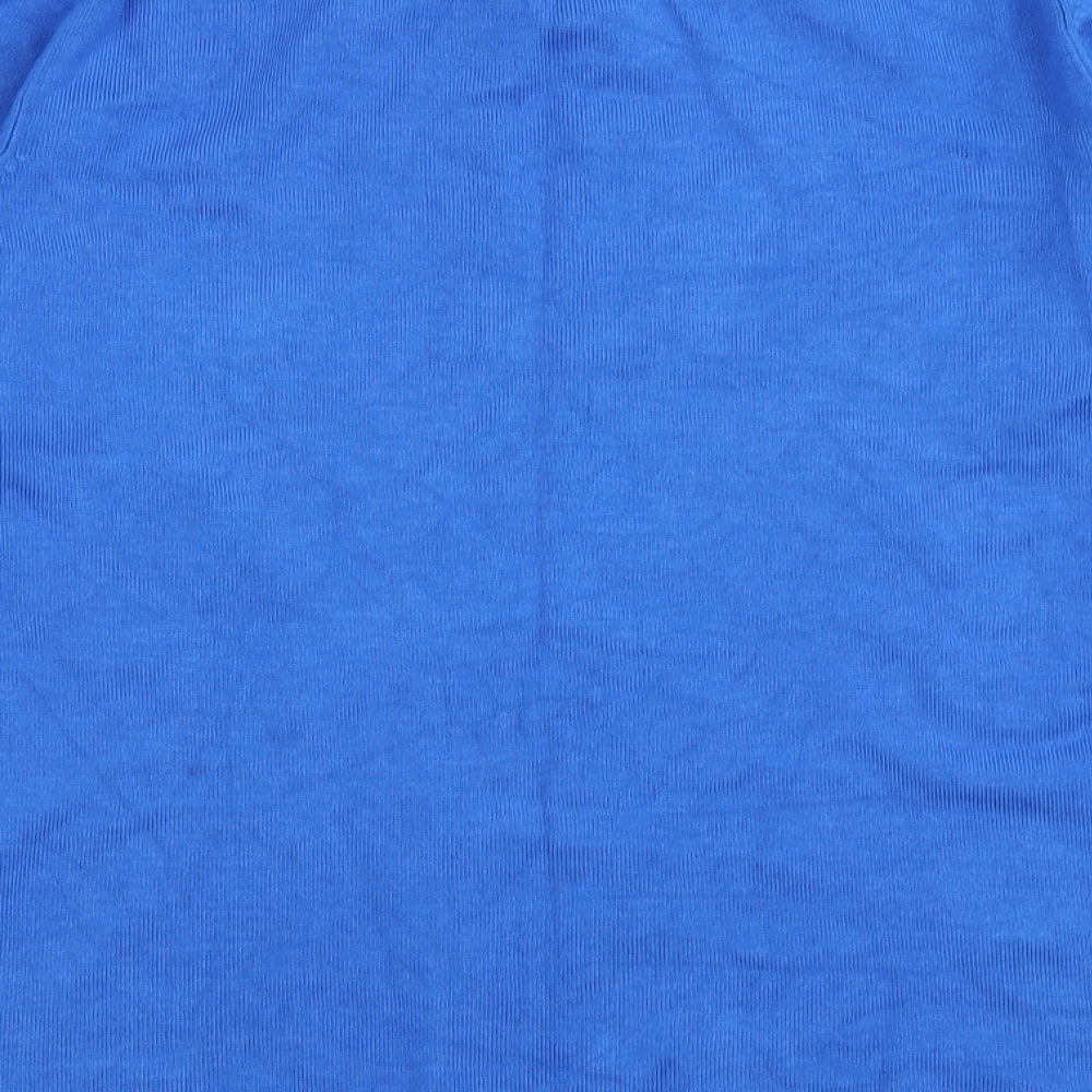 Red Herring Womens Blue Striped Knit Pullover Jumper Size 14 - Flare sleeve